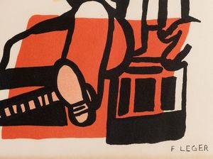Fernand Léger : Le constructeurs  - Asta Multipli e grafica internazionale - Associazione Nazionale - Case d'Asta italiane