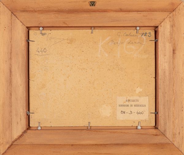 Giovanni Colmo : Verso sera  - Asta Importanti Dipinti e Sculture / Arte Figurativa tra XIX e XX Secolo - Parte 2 - Associazione Nazionale - Case d'Asta italiane