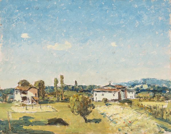 Domenico De Bernardi : Campagna varesina d'estate  - Asta Importanti Dipinti e Sculture / Arte Figurativa tra XIX e XX Secolo - Parte 2 - Associazione Nazionale - Case d'Asta italiane