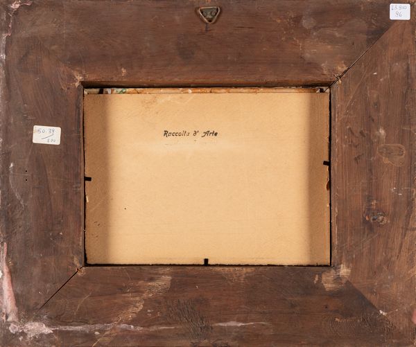 Domenico De Bernardi : Campagna varesina d'estate  - Asta Importanti Dipinti e Sculture / Arte Figurativa tra XIX e XX Secolo - Parte 2 - Associazione Nazionale - Case d'Asta italiane