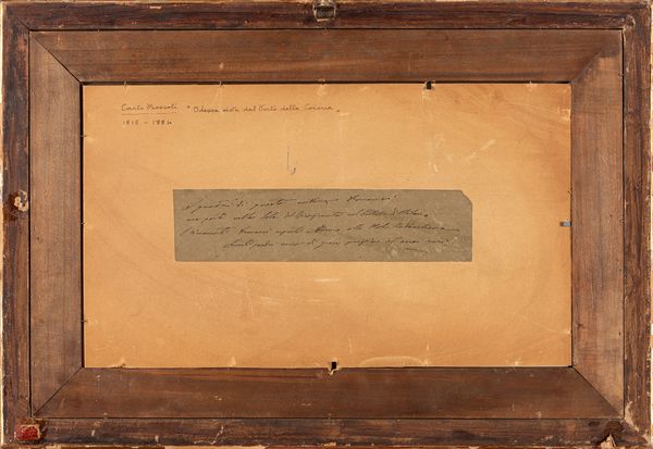 Carlo Bossoli : Veduta del Porto di Odessa  - Asta Importanti Dipinti e Sculture / Arte Figurativa tra XIX e XX Secolo - Parte 2 - Associazione Nazionale - Case d'Asta italiane