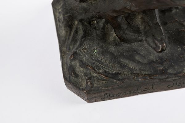 Giuseppe Grandi : Maresciallo Ney  - Asta Importanti Dipinti e Sculture / Arte Figurativa tra XIX e XX Secolo - Parte 2 - Associazione Nazionale - Case d'Asta italiane