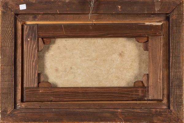 Antonio Reyna Manescau : Canale veneziano  - Asta Importanti Dipinti e Sculture / Arte Figurativa tra XIX e XX Secolo - Parte 2 - Associazione Nazionale - Case d'Asta italiane