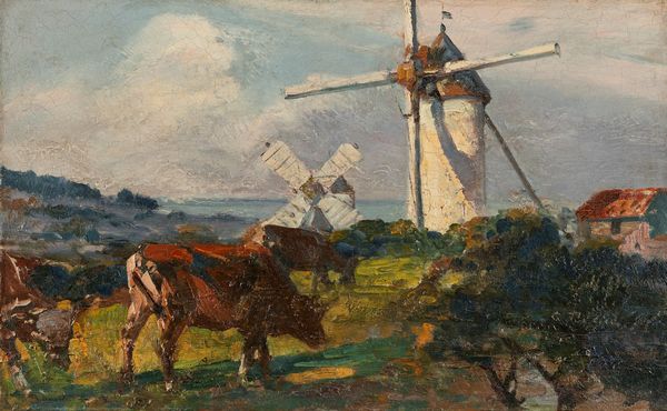 Lionello Balestrieri : Bretagna  - Asta Importanti Dipinti e Sculture / Arte Figurativa tra XIX e XX Secolo - Parte 2 - Associazione Nazionale - Case d'Asta italiane