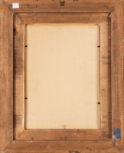 Camillo Merlo : Strada di campagna  - Asta Importanti Dipinti e Sculture / Arte Figurativa tra XIX e XX Secolo - Parte 2 - Associazione Nazionale - Case d'Asta italiane