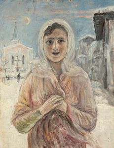Natale Morzenti - Ragazza di paese