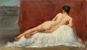 Annunzio Barchi - Nudo femminile