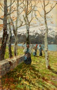 Ludovico Cavaleri - Il Mottarone, Lago Maggiore