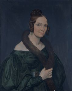 Giuseppe Bertini - Ritratto di gentildonna