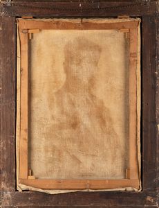 CARLO BUGATTI : Ritratto maschile  - Asta Importanti Dipinti e Sculture / Arte Figurativa tra XIX e XX Secolo - Parte 2 - Associazione Nazionale - Case d'Asta italiane