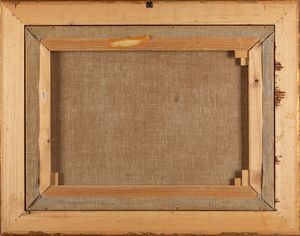 Romeo Bonomelli : La chitarra  - Asta Importanti Dipinti e Sculture / Arte Figurativa tra XIX e XX Secolo - Parte 2 - Associazione Nazionale - Case d'Asta italiane