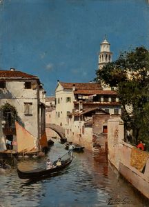 Rubens Santoro - Canale a Venezia