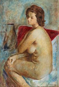 Cesare Peruzzi - Nudo femminile