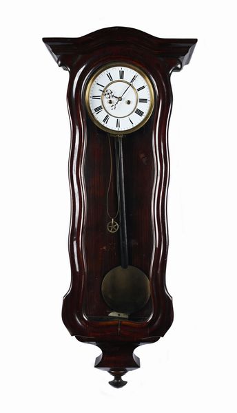 Regolatore in mogano, Vienna, met del XIX secolo  - Asta Antiquariato - Icone, Arredi, Sculture, Oggetti d'Arte - Associazione Nazionale - Case d'Asta italiane