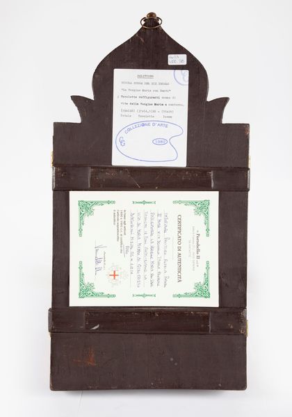 Iconografo russo del XIX secolo : Iconostasi portatile raffigurante Madonna con i Santi e le Dodici Feste  - Asta Antiquariato - Icone, Arredi, Sculture, Oggetti d'Arte - Associazione Nazionale - Case d'Asta italiane