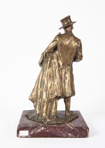 Elia Sala : L�ubriaco  - Asta Antiquariato - Icone, Arredi, Sculture, Oggetti d'Arte - Associazione Nazionale - Case d'Asta italiane