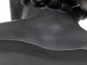 Testa di Mercurio in basalto nero di Wedgwood, XIX secolo  - Asta Antiquariato - Icone, Arredi, Sculture, Oggetti d'Arte - Associazione Nazionale - Case d'Asta italiane