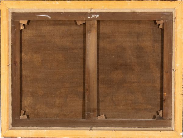 Artista ferrarese, fine XVI inizio XVII secolo : Sacra Famiglia con San Giovannino  - Asta Dipinti antichi dal XIV al XIX secolo. Con una selezione di sculture - Associazione Nazionale - Case d'Asta italiane