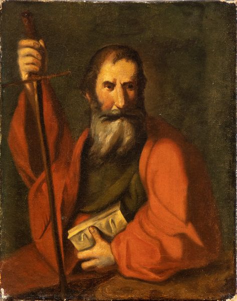 Artista veneto, XVII secolo : San Paolo  - Asta Dipinti antichi dal XIV al XIX secolo. Con una selezione di sculture - Associazione Nazionale - Case d'Asta italiane