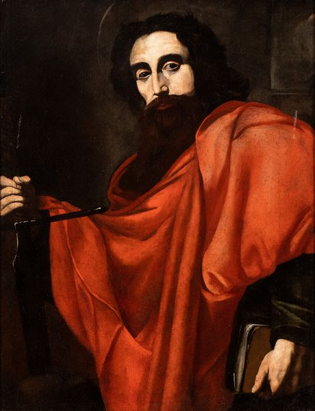 Pietro Novelli Il Monrealese, Bottega di : San Paolo  - Asta Dipinti antichi dal XIV al XIX secolo. Con una selezione di sculture - Associazione Nazionale - Case d'Asta italiane