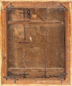 Francesco Brina, Attribuito a : Madonna con il Bambino e San Giovannino  - Asta Dipinti antichi dal XIV al XIX secolo. Con una selezione di sculture - Associazione Nazionale - Case d'Asta italiane