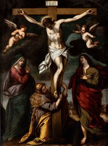 Jacopo Negretti Palma il Giovane - Crocifissione