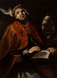 Artista attivo a Roma, prima metà XVII secolo - San Gregorio Magno