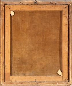 Artista anonimo, XVIII - XIX secolo : Madonna con Bambino e San Giovannino  - Asta Dipinti antichi dal XIV al XIX secolo. Con una selezione di sculture - Associazione Nazionale - Case d'Asta italiane