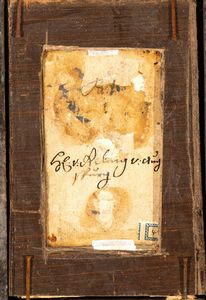 Artista fiammingo, seconda metà XVI secolo : Ritratto di gentiluomo. Miniatura  - Asta Dipinti antichi dal XIV al XIX secolo. Con una selezione di sculture - Associazione Nazionale - Case d'Asta italiane