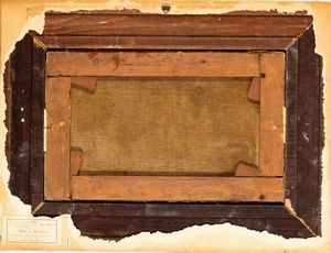 Alessio De Marchis, Attribuito a : Paesaggio costiero con figure  - Asta Dipinti antichi dal XIV al XIX secolo. Con una selezione di sculture - Associazione Nazionale - Case d'Asta italiane