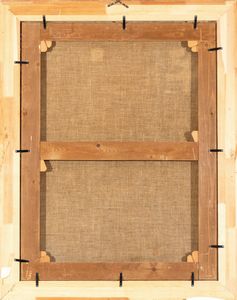 Scuola cremonese, fine XVI - inizio XVII secolo : Adorazione dei pastori  - Asta Dipinti antichi dal XIV al XIX secolo. Con una selezione di sculture - Associazione Nazionale - Case d'Asta italiane