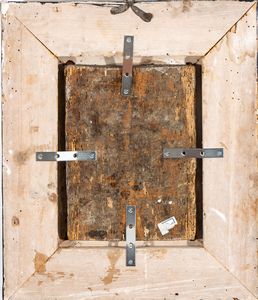 Ambrogio Lorenzetti, nei modi di : Madonna con Bambino  - Asta Dipinti antichi dal XIV al XIX secolo. Con una selezione di sculture - Associazione Nazionale - Case d'Asta italiane