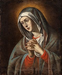 Artista emiliano, XVIII secolo - Vergine orante
