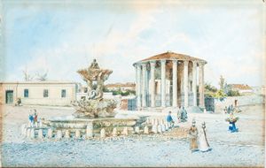 Adelchi De Grossi - Il tempio di Ercole Vincitore al Foro Boario
