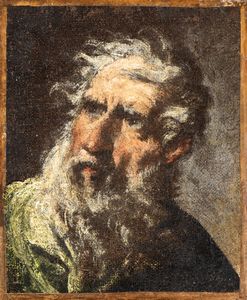 Pietro Muttoni Pietro della Vecchia, Attribuito a - Studio di testa maschile