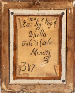 Carlo Maratti : Studio di nudo maschile  - Asta Dipinti antichi dal XIV al XIX secolo. Con una selezione di sculture - Associazione Nazionale - Case d'Asta italiane