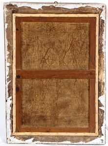 Artista attivo a Roma, fine XVIII - inizio XIX secolo : Crocifissione con Maria Maddalena  - Asta Dipinti antichi dal XIV al XIX secolo. Con una selezione di sculture - Associazione Nazionale - Case d'Asta italiane