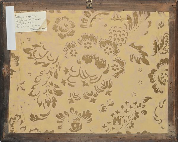 Scuola lombarda del XIX secolo : Studio di Diogene di Sinope dalla Scuola di Atene do Raffaello  - Asta Disegni Antichi - Associazione Nazionale - Case d'Asta italiane