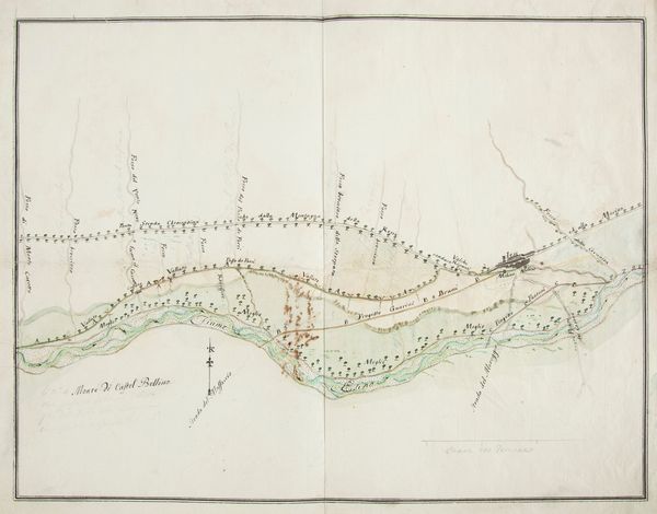 Scuola italiana del XX secolo : Studio geografico delle Marche  - Asta Disegni Antichi - Associazione Nazionale - Case d'Asta italiane