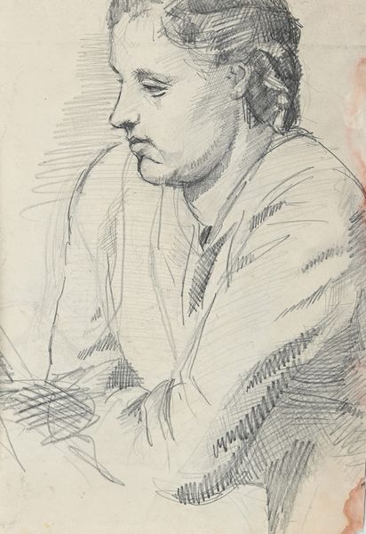 Armando Spadini : Donna che legge  - Asta Disegni Antichi - Associazione Nazionale - Case d'Asta italiane