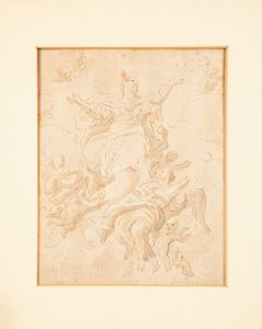 Luca Giordano - Studio per l'Assunzione della Vergine