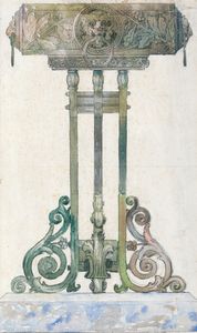 Giovanni Giuliani, Attribuito a - Progetto architettonico