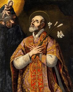 Scuola romana del XVIII secolo - San Filippo Neri