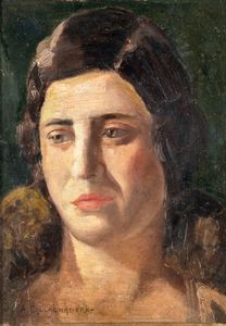 Antonino Calcagnadoro - Ritratto femminile