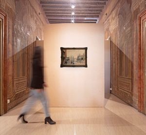 PITTORE DEL XX SECOLO : Venezia, Piazza San Marco  - Asta Dipinti del XIX secolo - Associazione Nazionale - Case d'Asta italiane