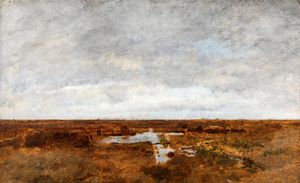 Giuseppe De Nittis - Il Tavoliere pugliese (Bufera imminente)