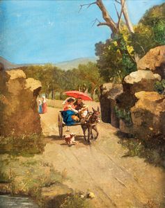 Antonio Milone - Passeggiata in calesse