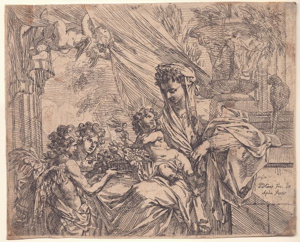 Pieter Maes : Madonna col Bambino  - Asta Disegni, Stampe e Carte Geografiche dal XVI al XIX secolo - Associazione Nazionale - Case d'Asta italiane