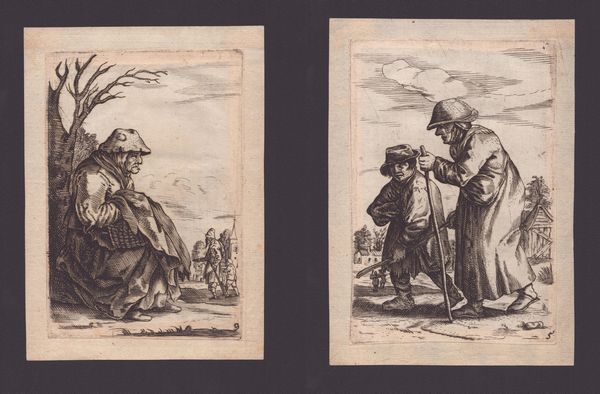 Pieter Jansz. Quast : Mendicanti  - Asta Disegni, Stampe e Carte Geografiche dal XVI al XIX secolo - Associazione Nazionale - Case d'Asta italiane