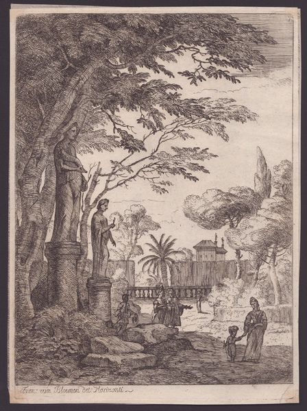 Jan Frans van Bloemen l'Orizzonte : Vedute di Roma  - Asta Disegni, Stampe e Carte Geografiche dal XVI al XIX secolo - Associazione Nazionale - Case d'Asta italiane
